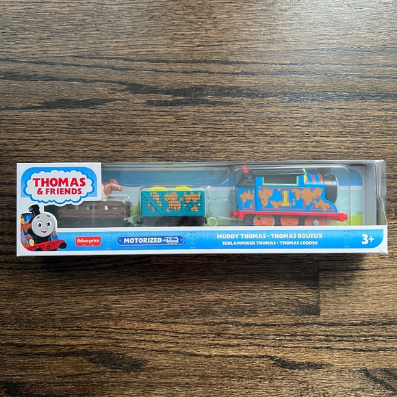 Thomas & Friends Muddy Thomas Engine Motorized Train | NIB - Picture 1 of 3